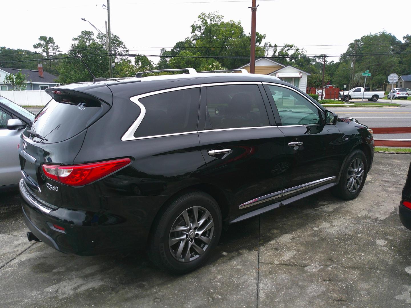 2014 BLACK INFINITI QX60 BASE (5N1AL0MM8EC) , located at 1200 Cassat Avenue, Jacksonville, FL, 32205, (904) 695-1885, 30.302404, -81.731033 - Photo#8